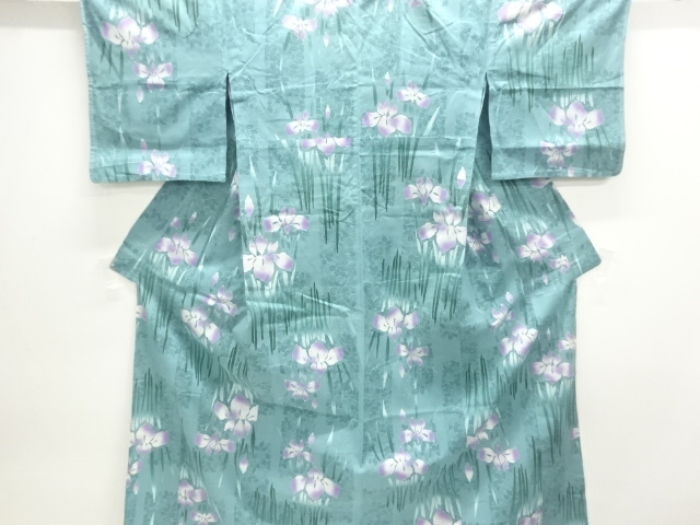 JAPANESE KIMONO / YUKATA / COTTON / IRIS